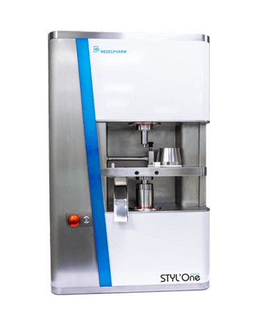 STYL'One Nano.  Powder compaction science  concentrated in a benchtop R&D press !