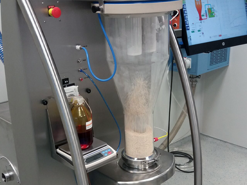 Granulation humide et séchage R&D